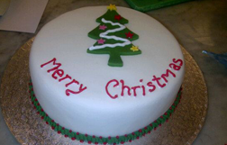The Occasional Baker Christmas Cake